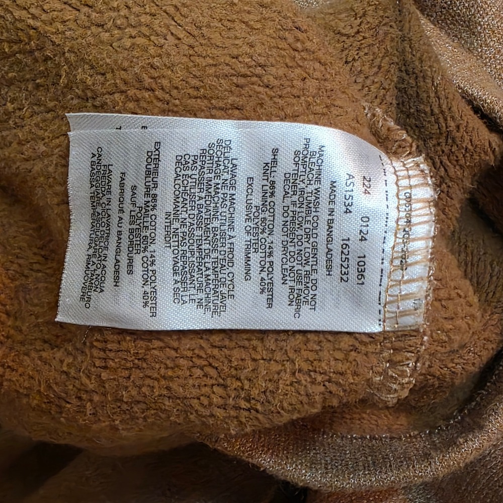 Columbia Mens 4X Brown 1/4 Zip Pullover Sweatshirt Outdoor Casual Top Fleece - Picture 6 of 6